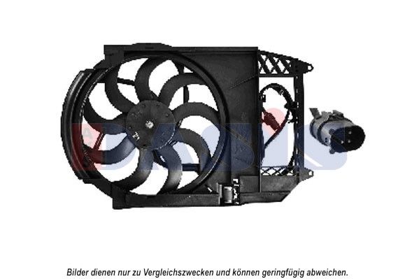 AKS DASIS Вентилятор, охлаждение двигателя 058086N